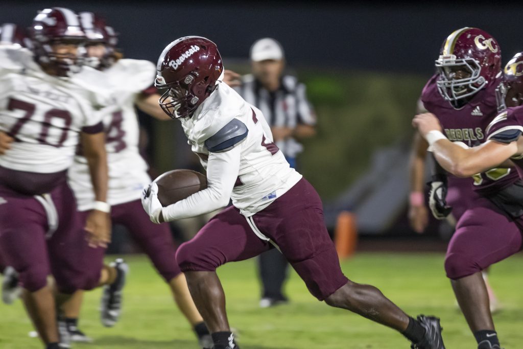 Long Beach running back Ronnie Brown