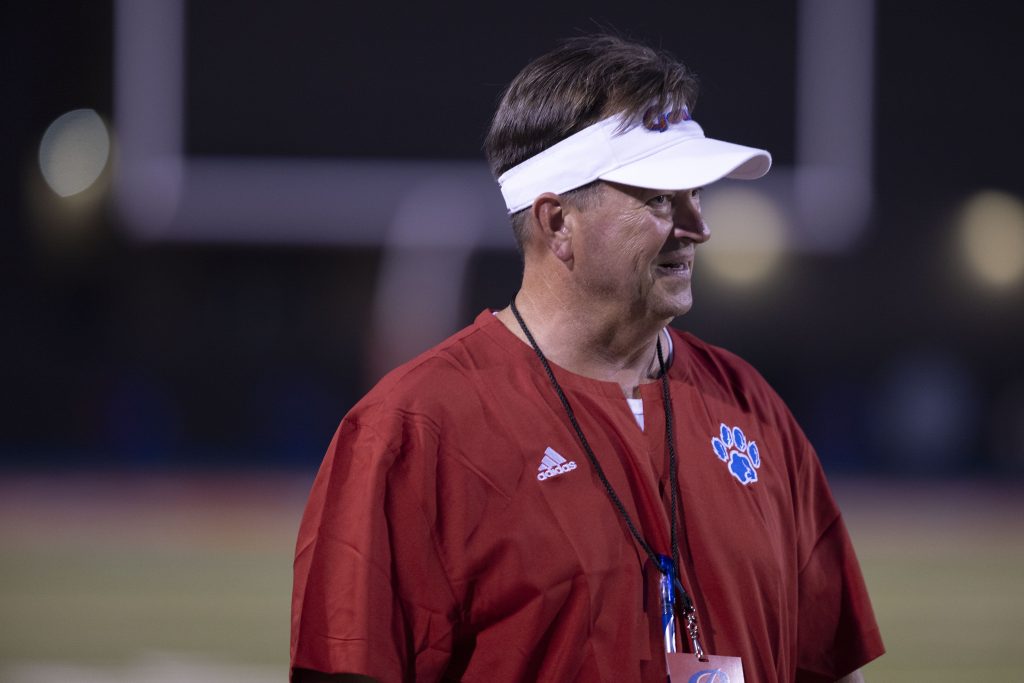 Pascagoula head coach Lewis Sims