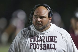 Picayune head coach Cody Stogner